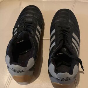 Diesel Black and Gray Men's Sneakers